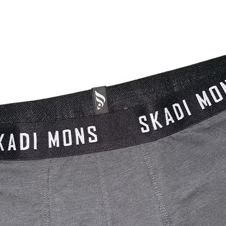 Skadi Mons Basic Erkek Gri Boxer