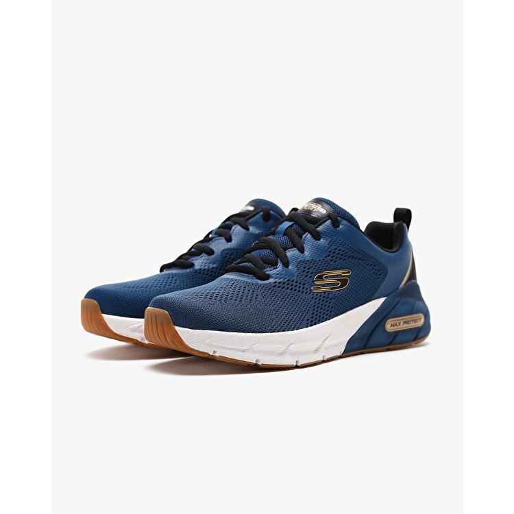 Skechers Max Protect Sport Erkek Mavi Spor Ayakkabı - Görsel 5