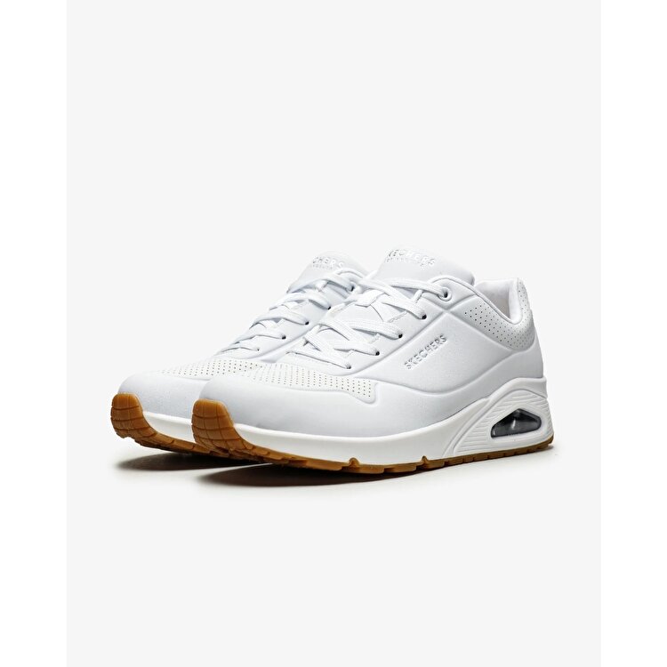 Skechers Uno - Stand On Air Kadın Beyaz Sneaker - Görsel 4