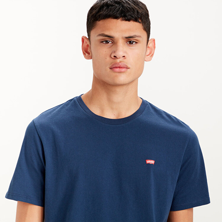 Levi's Classic Hm Erkek Lacivert Bisiklet Yaka Tişört
