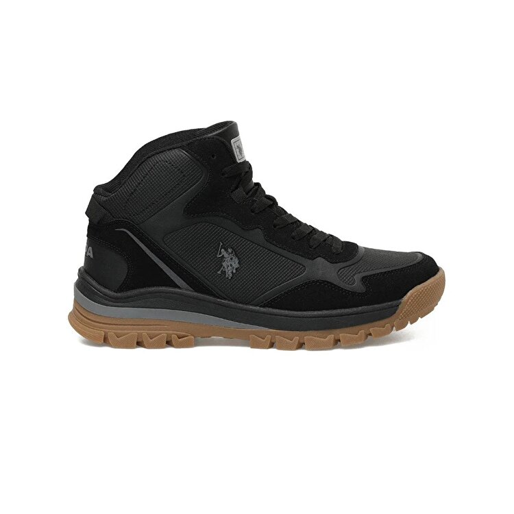 U.S. Polo Assn. Sagan Erkek Siyah Bot - Görsel 2