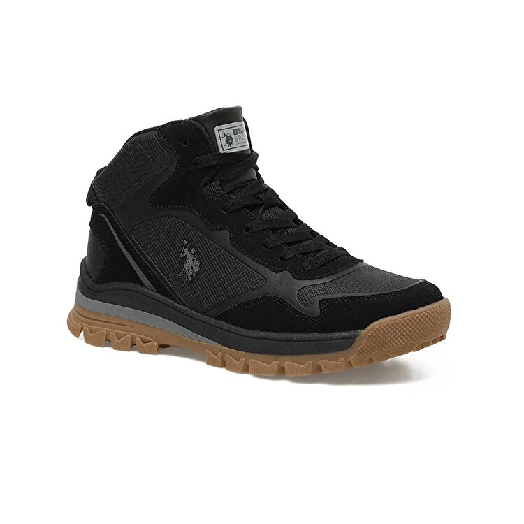U.S. Polo Assn. Sagan Erkek Siyah Bot - Görsel 3