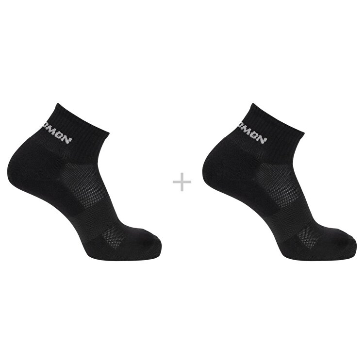 Salomon Evasion Ankle 2 Pack Siyah Çorap