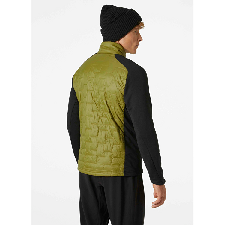 Helly Hansen Lifa Loft Hybrid Insulator Erkek Yeşil Hakim Yaka