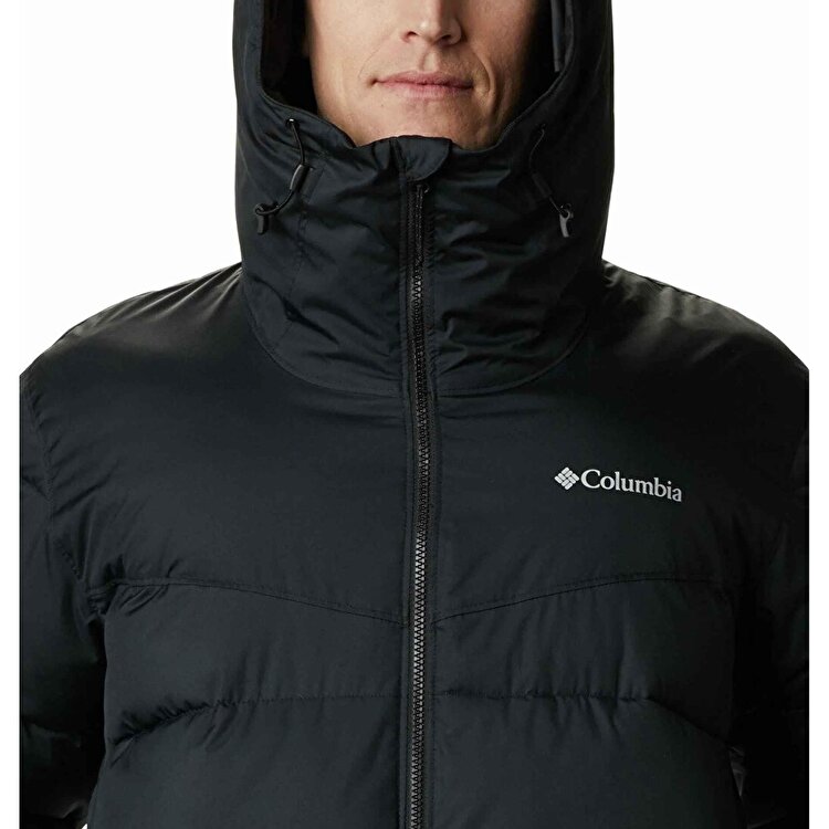 Columbia Iceline Ridge Erkek Siyah Kapüşonlu Mont