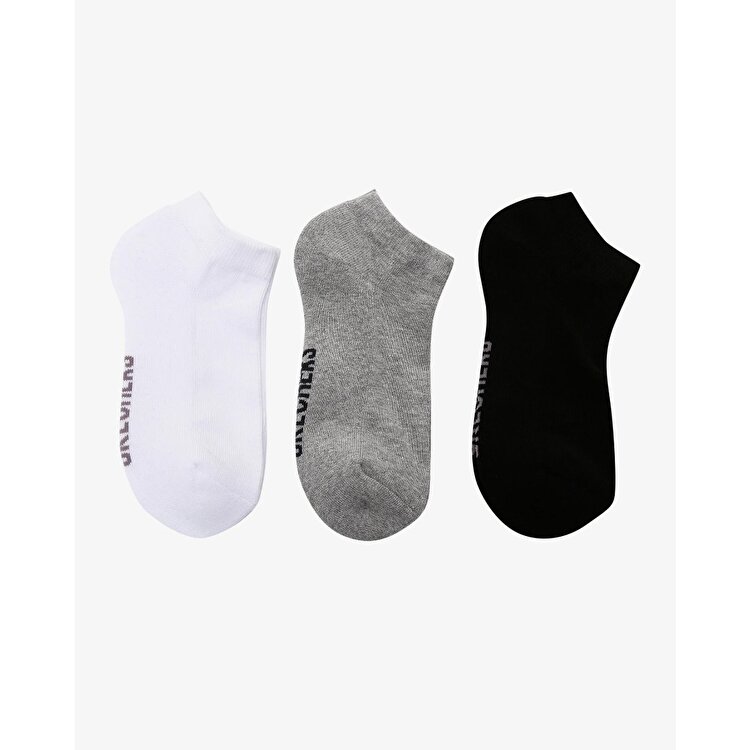 Skechers Padded Low Cut 3 Pack Çorap