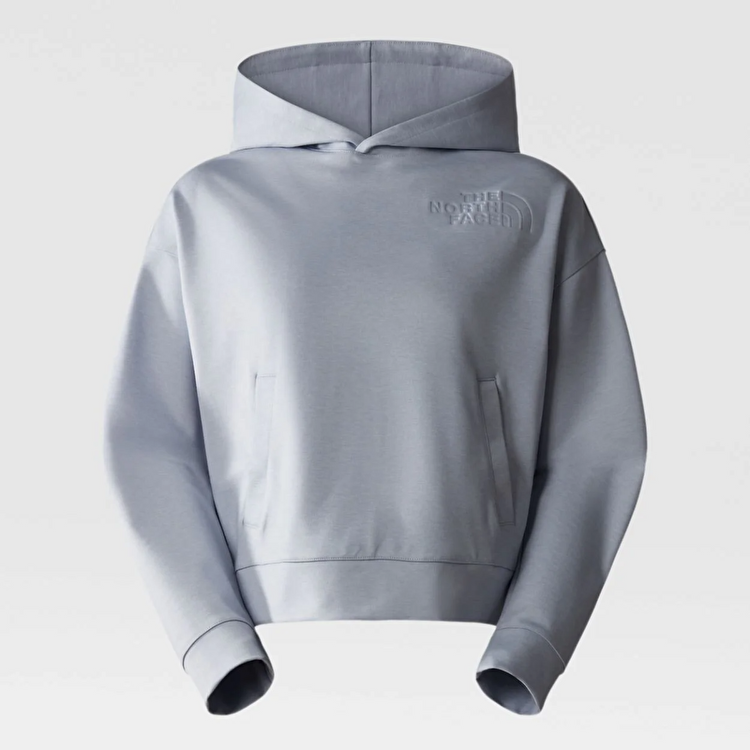The North Face Spacer Air Kadın Gri Kapüşonlu Sweatshirt