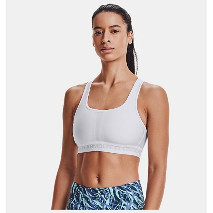 Under Armour Crossback Kadın Beyaz Sporcu Sütyeni