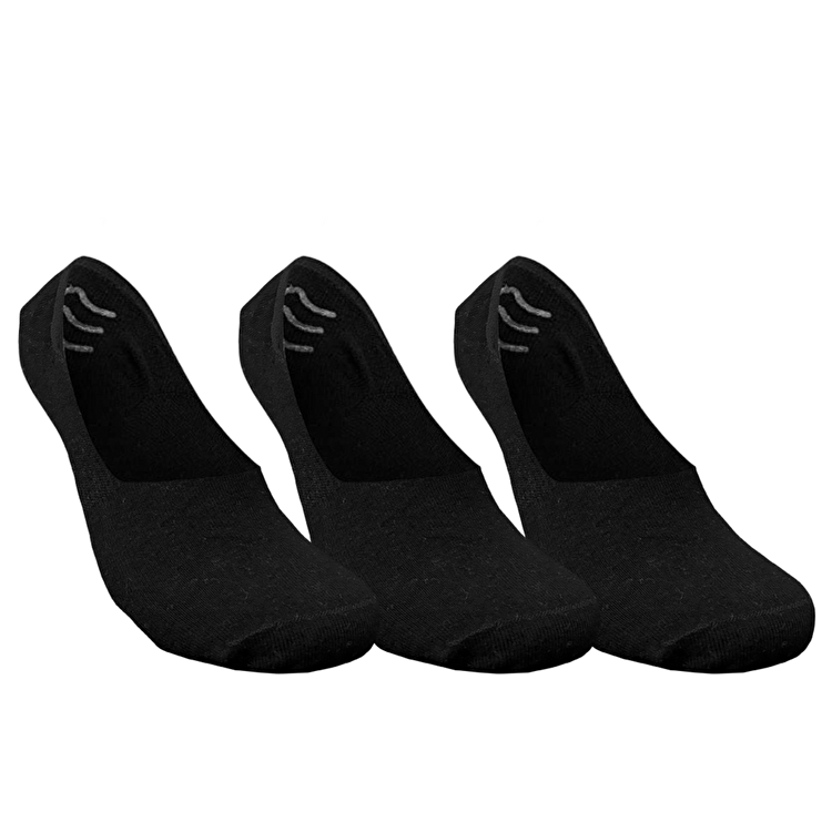 Skadi Mons Invisible 3 Pack Siyah Çorap