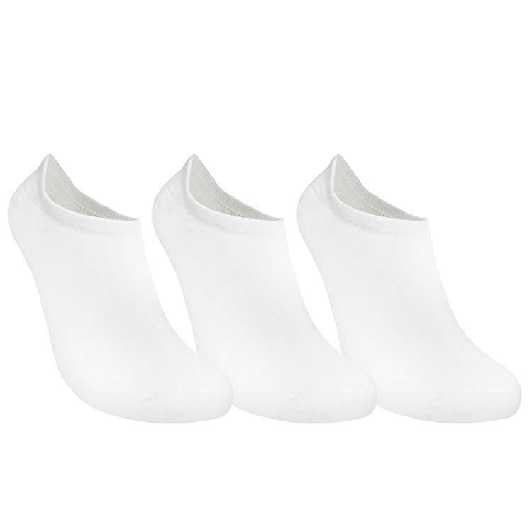 Skadi Mons Sneaker 3 Pack Beyaz Çorap