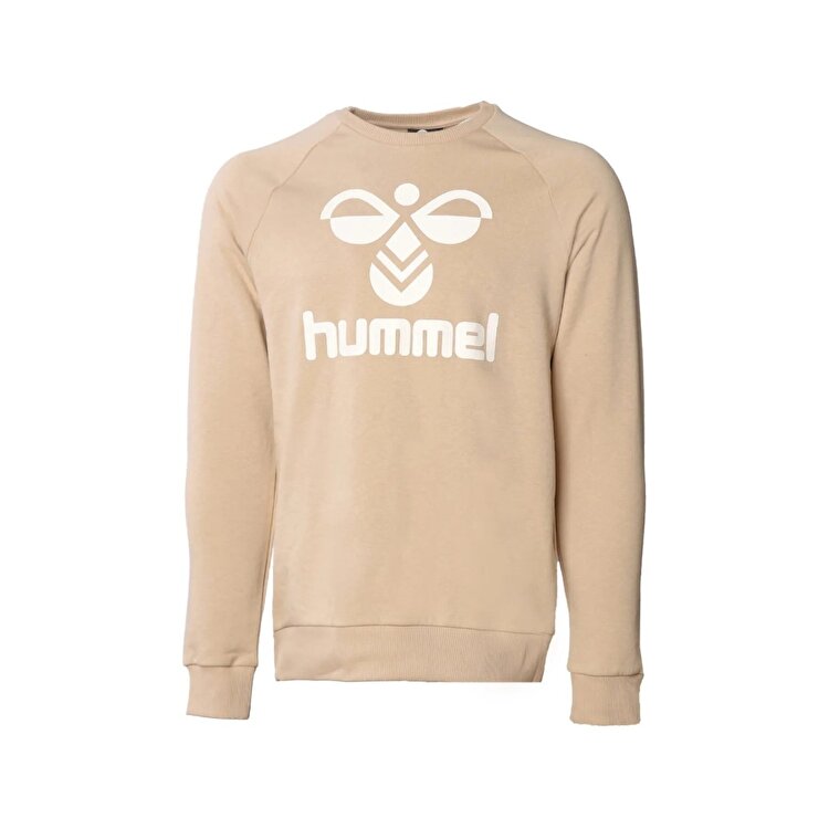 Hummel Kopenhang Erkek Bej Bisiklet Yaka Sweatshirt
