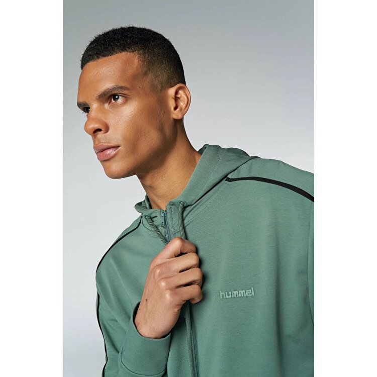 Hummel Issina Erkek Haki Kapüşonlu Ceket 921695-9852 - Sporthink