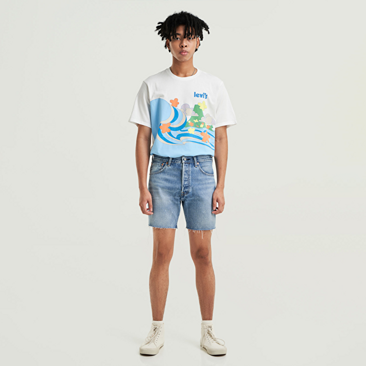 Levi's 501 93 Erkek Mavi Şort