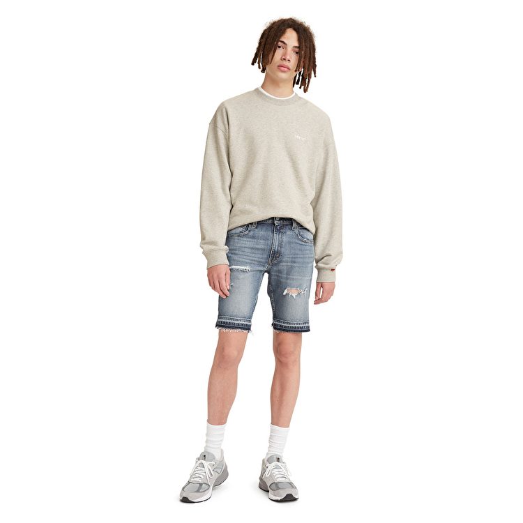 Levi's 412 Slim Erkek Mavi Şort