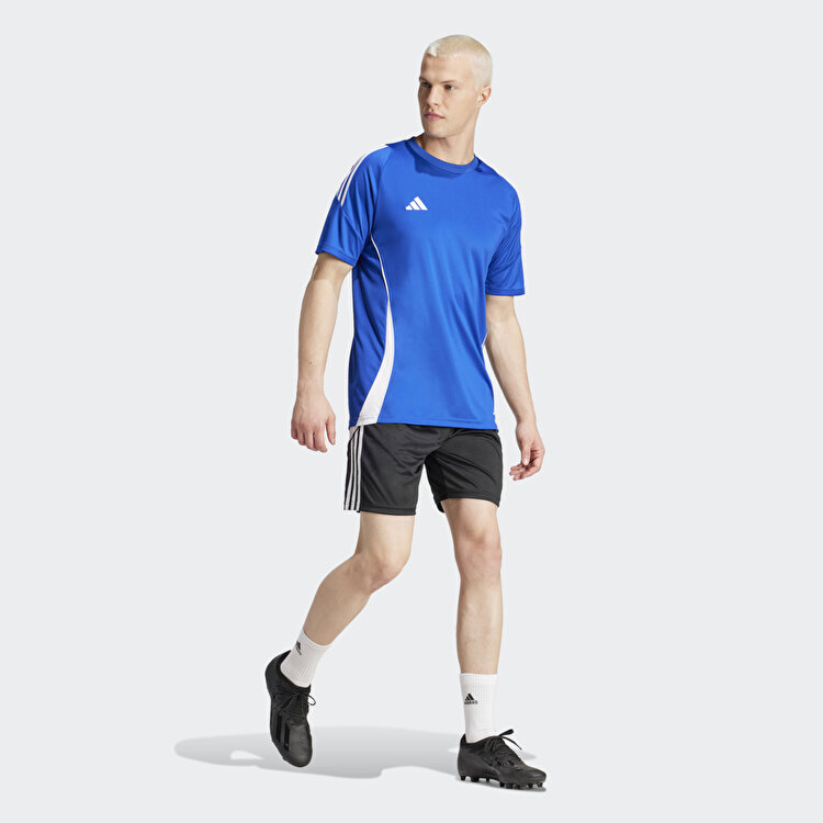 Is1014 adidas Tiro 24 Jersey Erkek Mavi Bisiklet Yaka Tişört IS1014 - Sporthink
