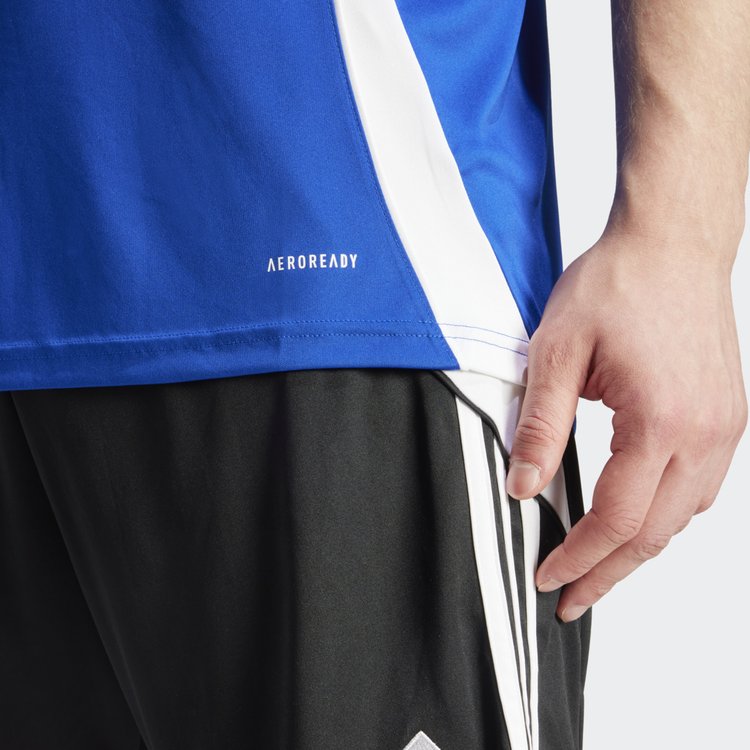 Is1014 adidas Tiro 24 Jersey Erkek Mavi Bisiklet Yaka Tişört IS1014 - Sporthink