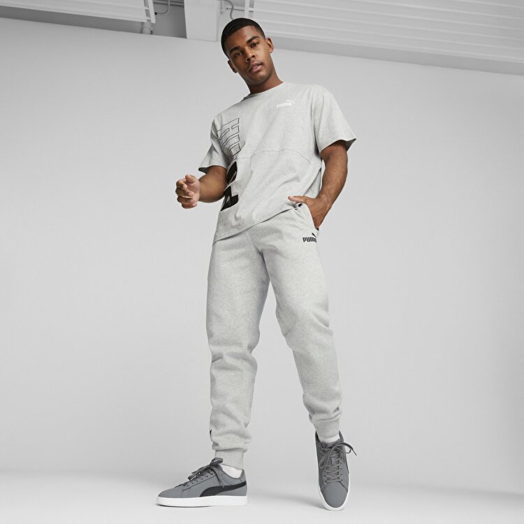 Puma Smash 3.0 Buck Gri Sneaker - Görsel 3