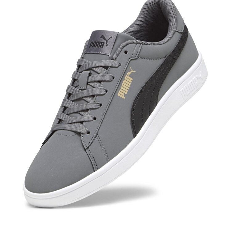 Puma Smash 3.0 Buck Gri Sneaker - Görsel 5
