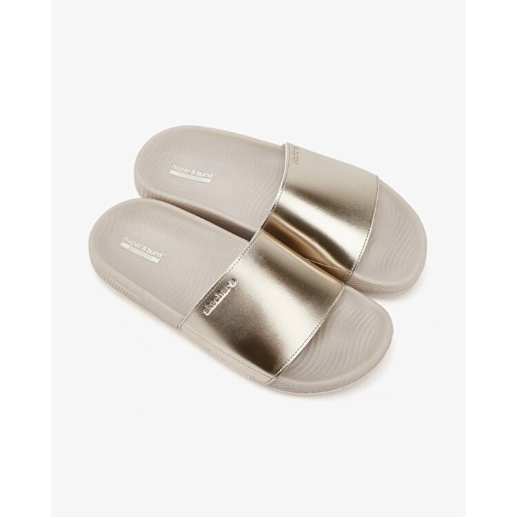 Skechers Hyper Slide Kadın Altın Terlik - Görsel 5