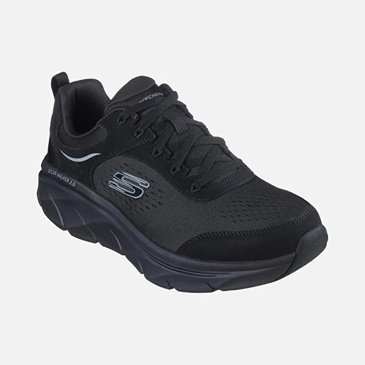 Skechers D'lux Walker 2.0 Erkek Siyah Spor Ayakkabı - Görsel 4