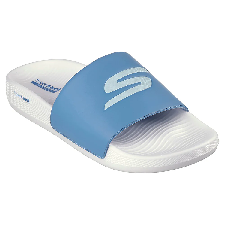 Skechers Hyper Slide Erkek Mavi Terlik - Görsel 4