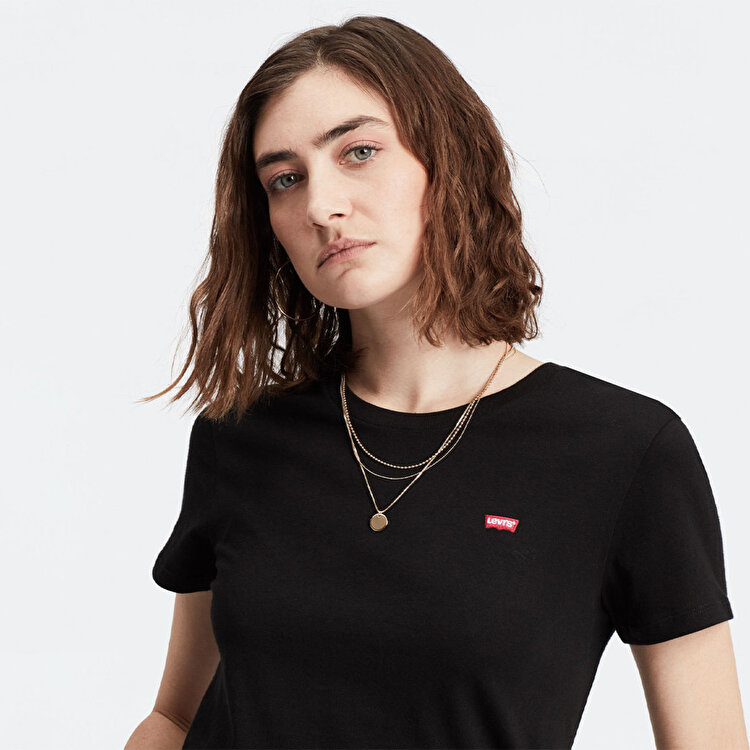 Levi's Perfect Kadın Siyah Tişört