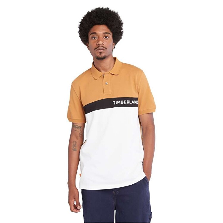 Timberland Millers River Colourblock Erkek Klasik Yaka Polo Tişört
