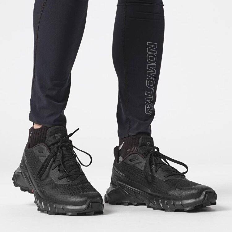 Salomon Alphacross 5 Erkek Siyah Koşu Ayakkabısı