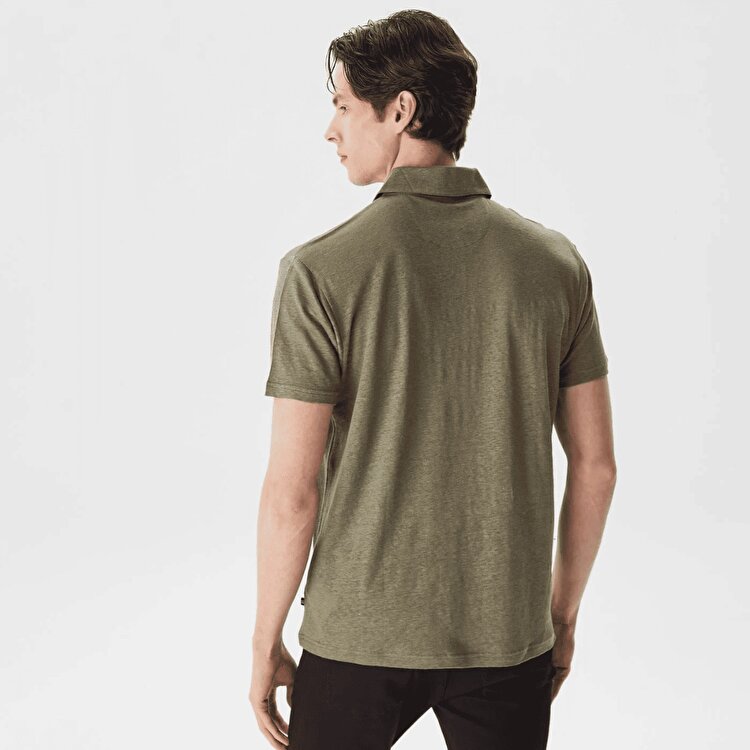 Nautica K35438T Erkek Haki Klasik Yaka Polo Tişört