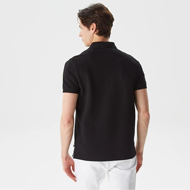 Nautica K35052T Erkek Siyah Klasik Yaka Polo Tişört