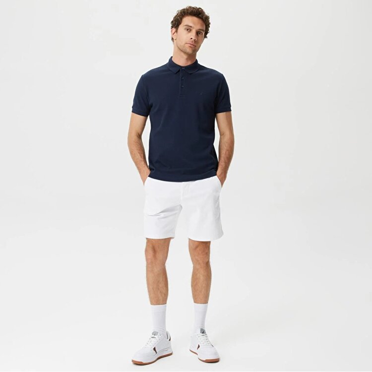 Nautica K35052T Erkek Lacivert Klasik Yaka Polo Tişört