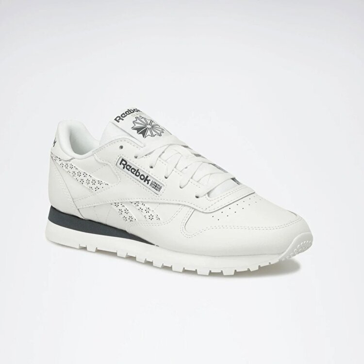 Reebok Classic Leather Kadın Ekru Sneaker - Görsel 3