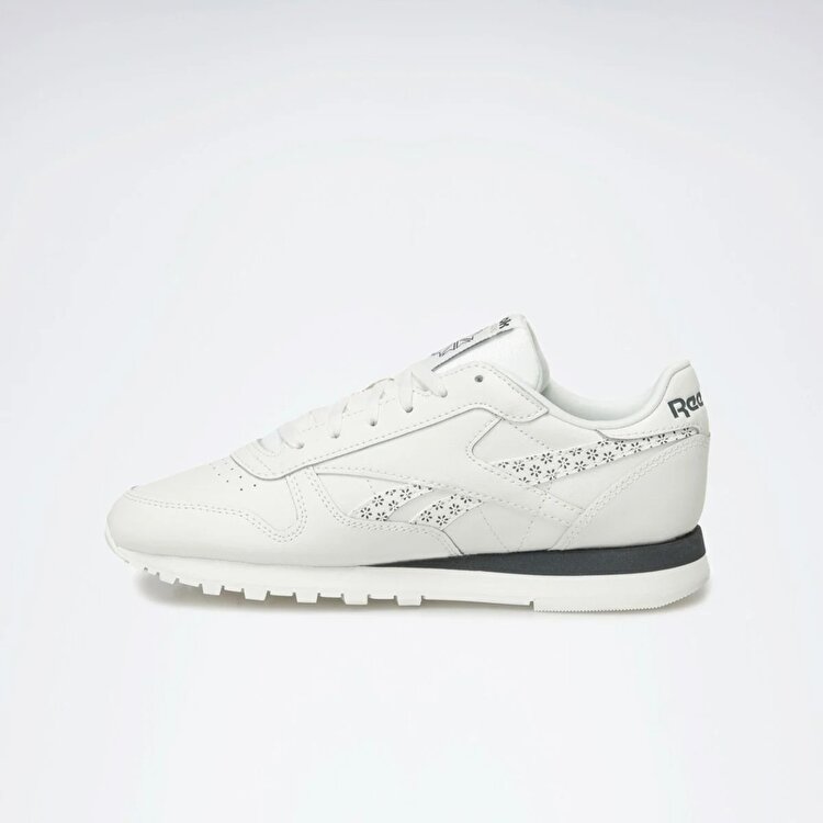 Reebok Classic Leather Kadın Ekru Sneaker - Görsel 4