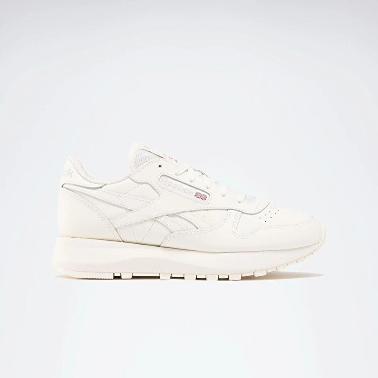 Reebok Classic Leather Kadın Ekru Sneaker - Görsel 2