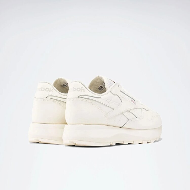 Reebok Classic Leather Kadın Ekru Sneaker - Görsel 4