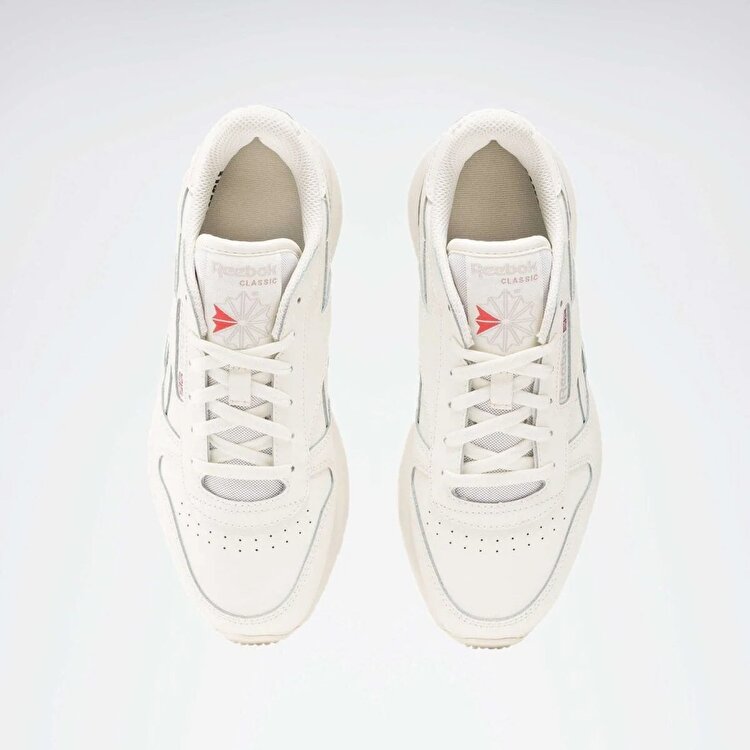 Reebok Classic Leather Kadın Ekru Sneaker - Görsel 5