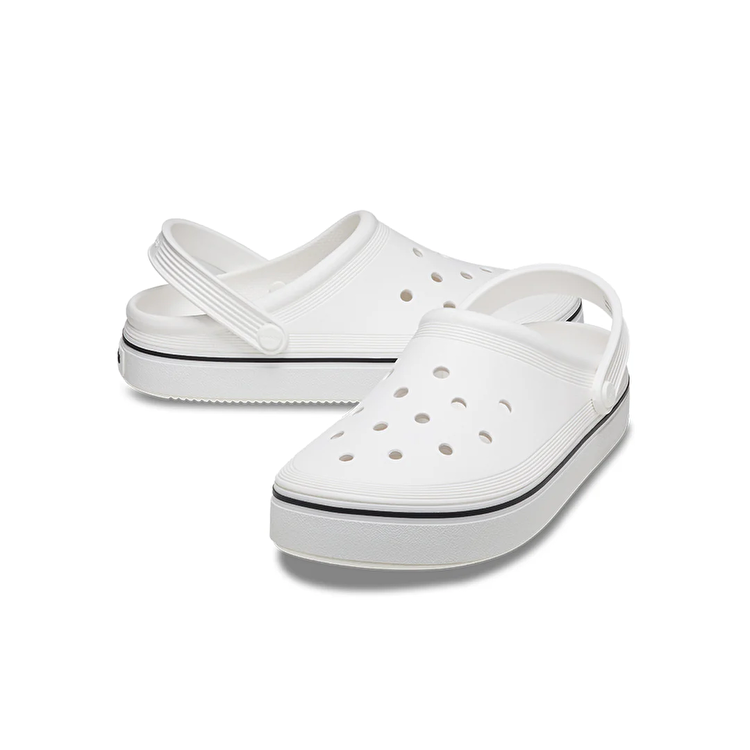 Crocs Off Court Clog Beyaz Terlik - Görsel 5