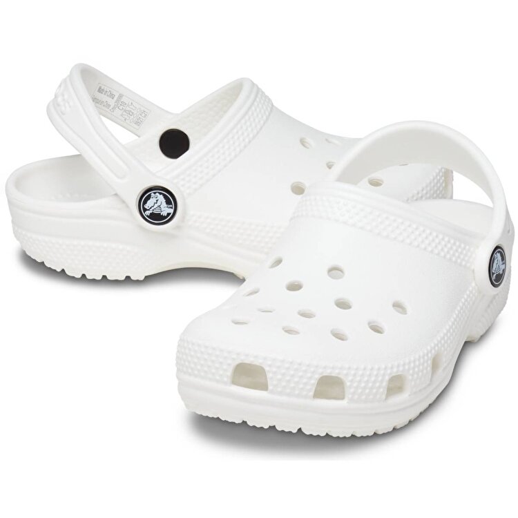 Crocs Classic Clog Bebek Beyaz Terlik - Görsel 3