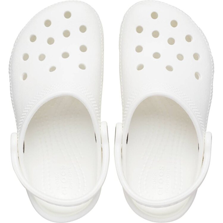 Crocs Classic Clog Bebek Beyaz Terlik - Görsel 4