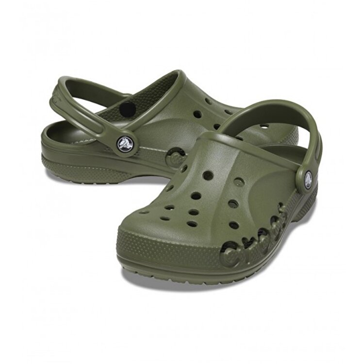 Crocs Baya Erkek Yeşil Terlik - Görsel 3