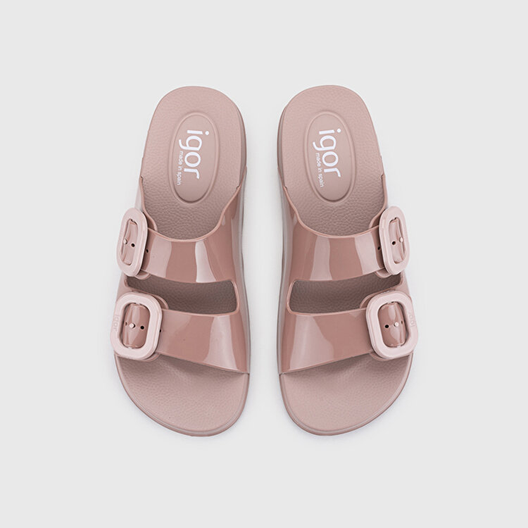 Igor Habana Brillo Kadın Pembe Terlik - Görsel 5