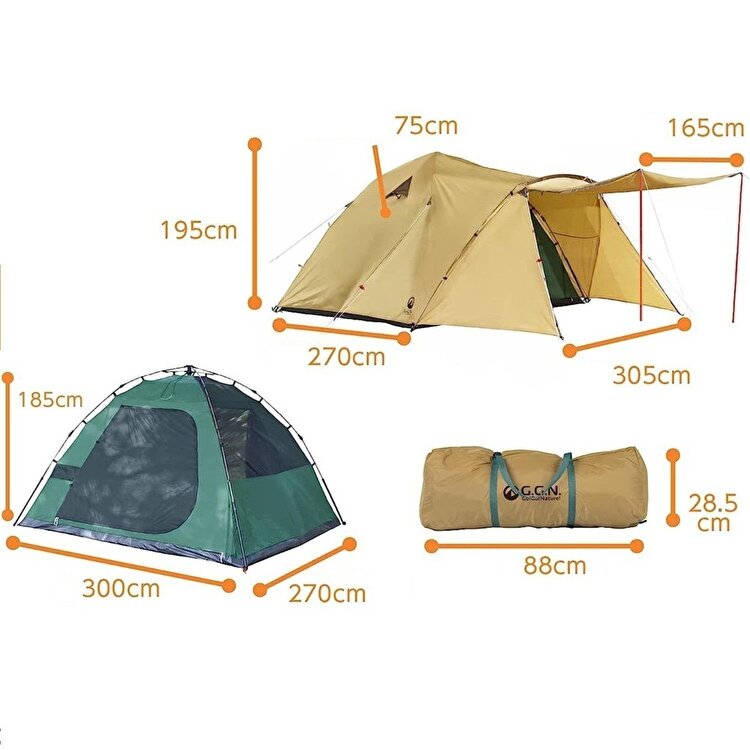 Andoutdoor Breeze Time Go Go Nature D3 Otomatik Çadır