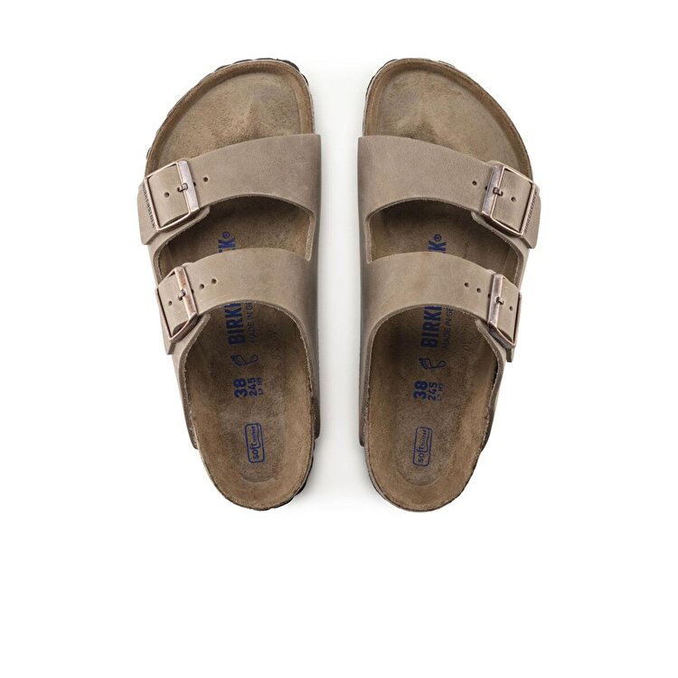 Birkenstock Arizona Sfb Leoi Erkek Kahverengi Terlik - Görsel 4