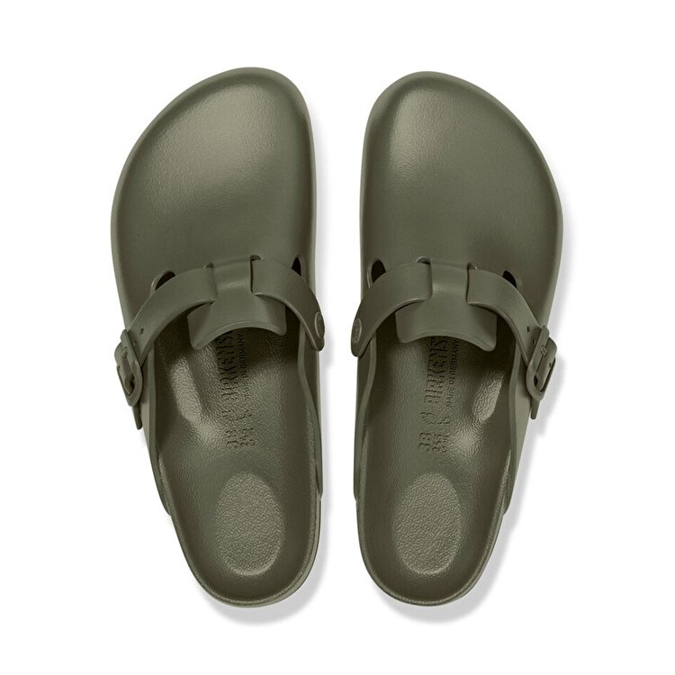 Birkenstock Boston Eva Erkek Haki Terlik - Görsel 4