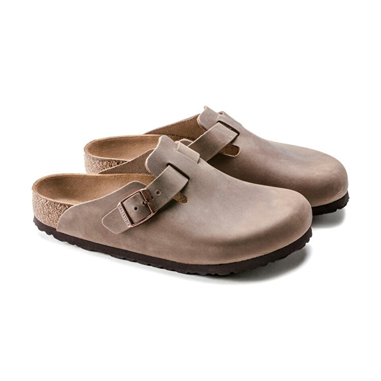 Birkenstock Boston Leoi Kahverengi Terlik - Görsel 3
