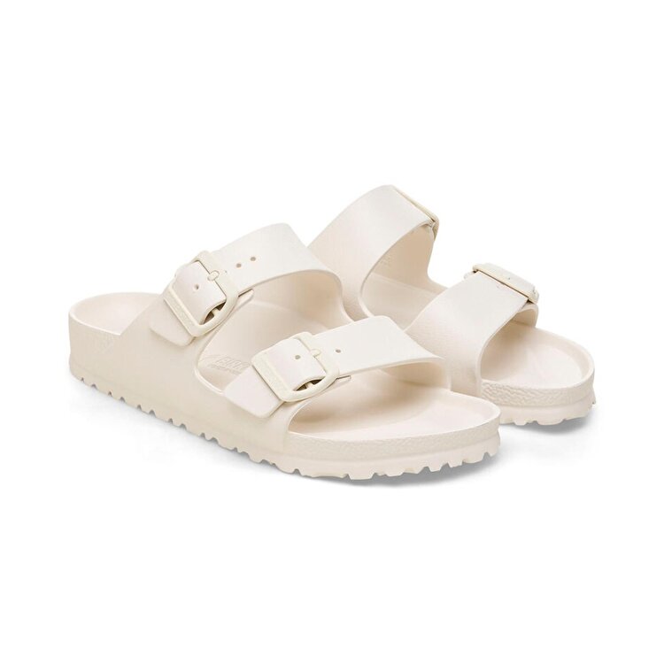 Birkenstock Arizona Eva Erkek Ekru Terlik - Görsel 4