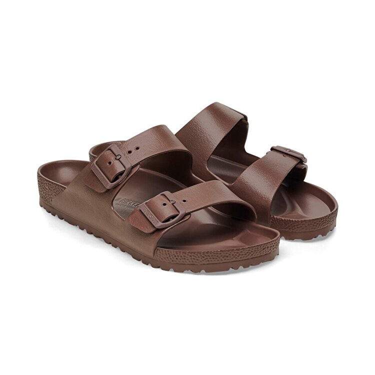 Birkenstock Arizona Eva Erkek Kahverengi Terlik - Görsel 4