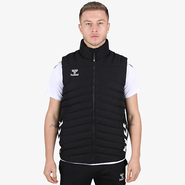 Hummel Winner Erkek Siyah Dik Yaka Yelek