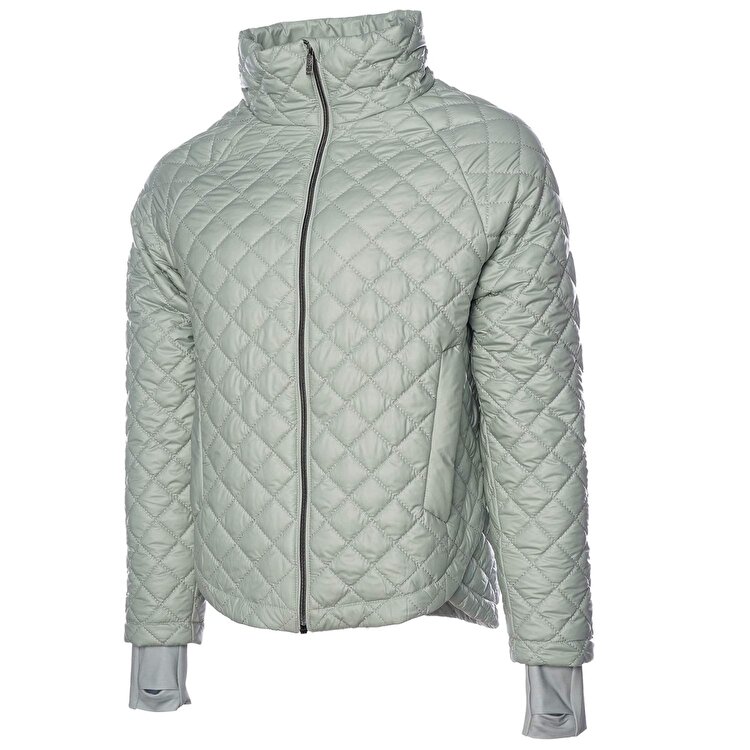 Hummel Beneth Kadın Yeşil Dik Yaka Mont