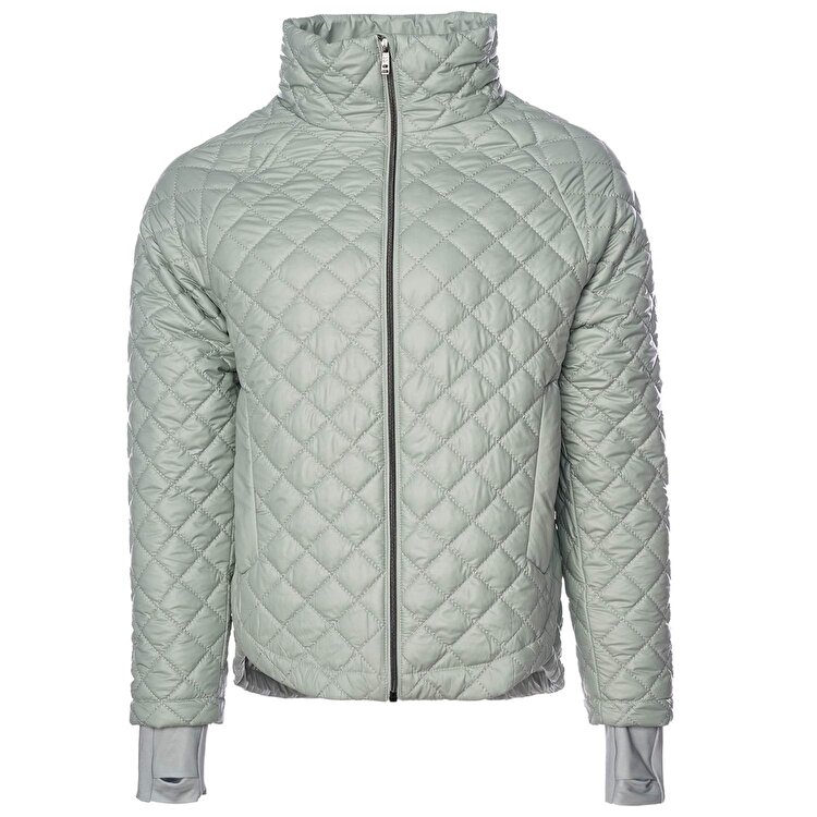 Hummel Beneth Kadın Yeşil Dik Yaka Mont